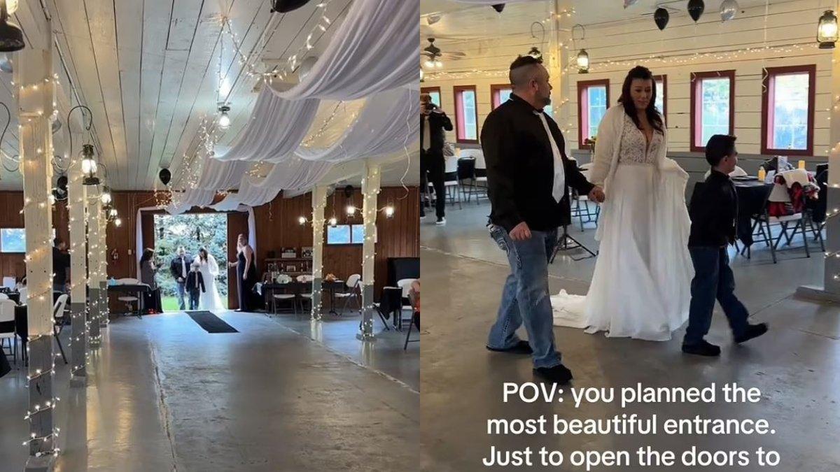 Kejadian pilu dialami pasangan pengantin, tak ada satu pun temannya yang datang ke pesta pernikahannya