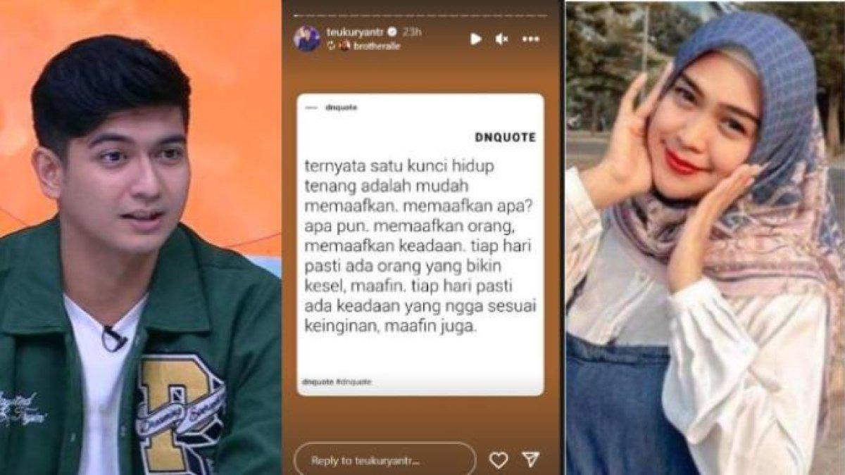 Teuku Ryan dan Ria Ricis. Keluarga masih mengupayakan agar hubungan rumah tangga Teuku Ryan dan Ria Ricis kembali rujuk usai resmi melayangkan gugatan cerai. Kuasa hukum Teuku Rya berharap upaya umrah bareng bisa mempersatukan kembali kliennya dengan sang istri, Ria Ricis.