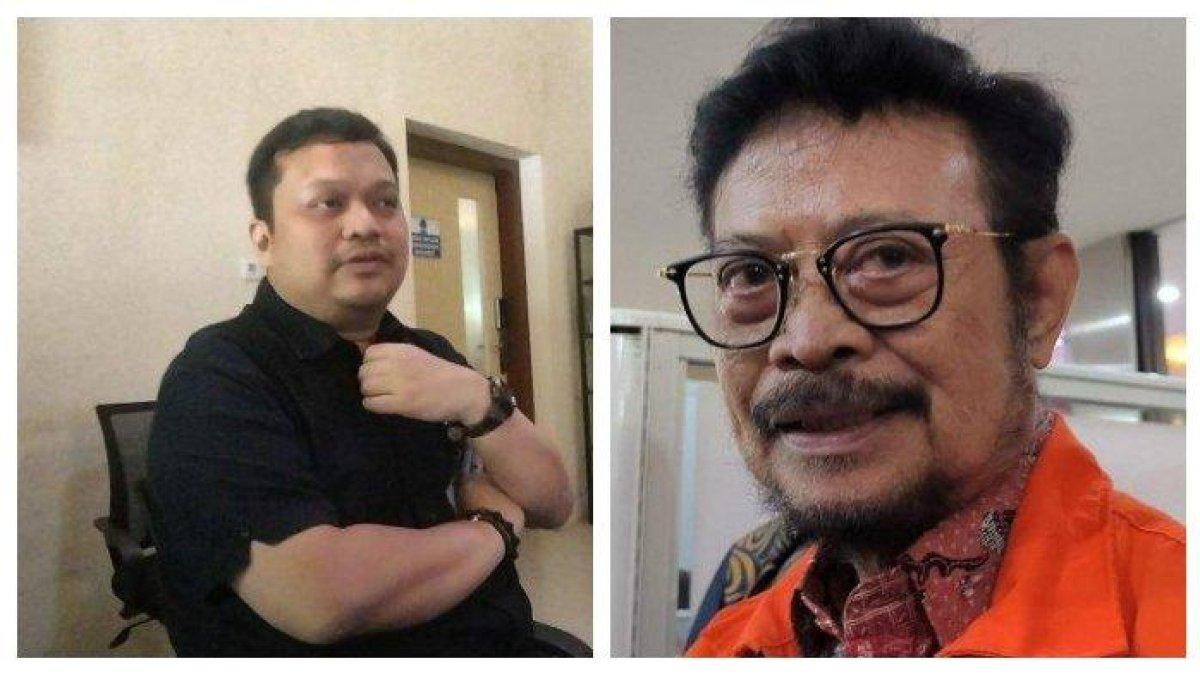 Kemal Redindo (kiri) anak Syahrul Yasin Limpo (SYL).