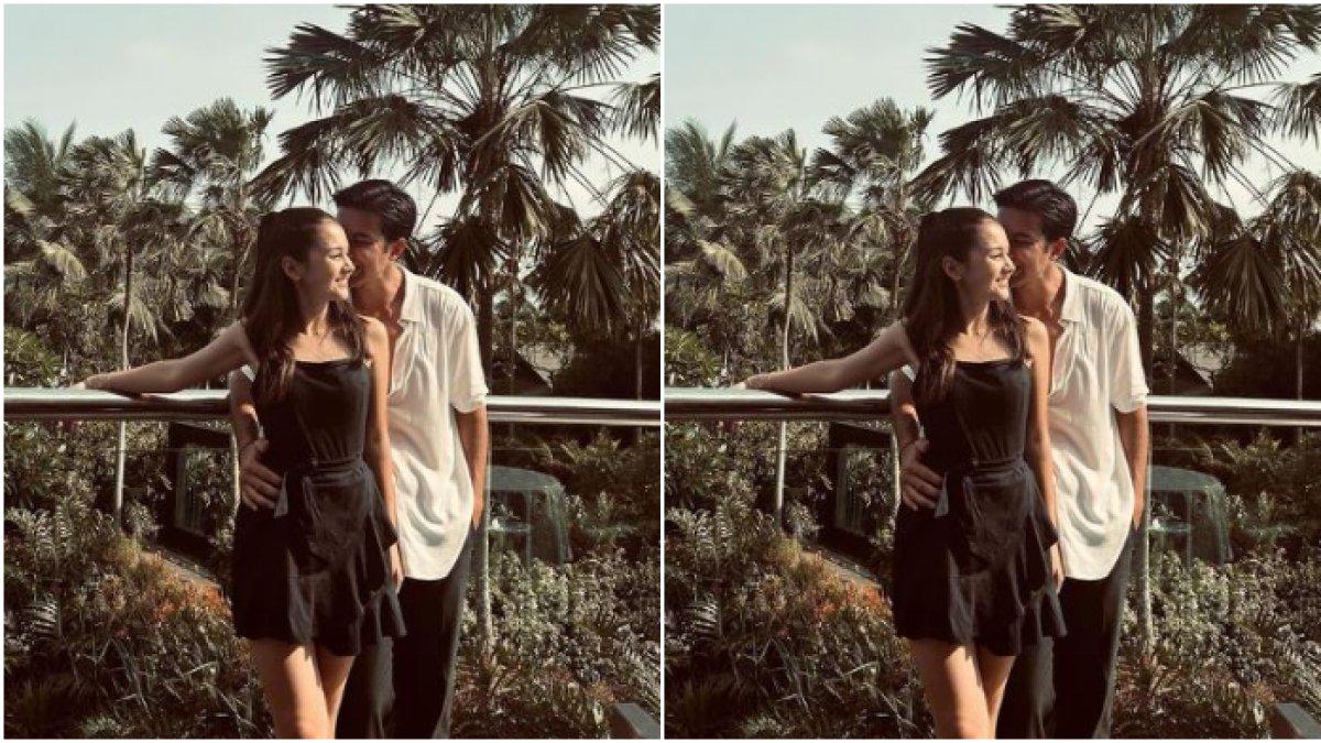 Kemesaraan Sandrinna Michelle dengan kekasihnya Junior Roberts