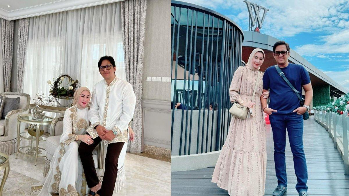Kemesraan Andre Taulany dan Erin
