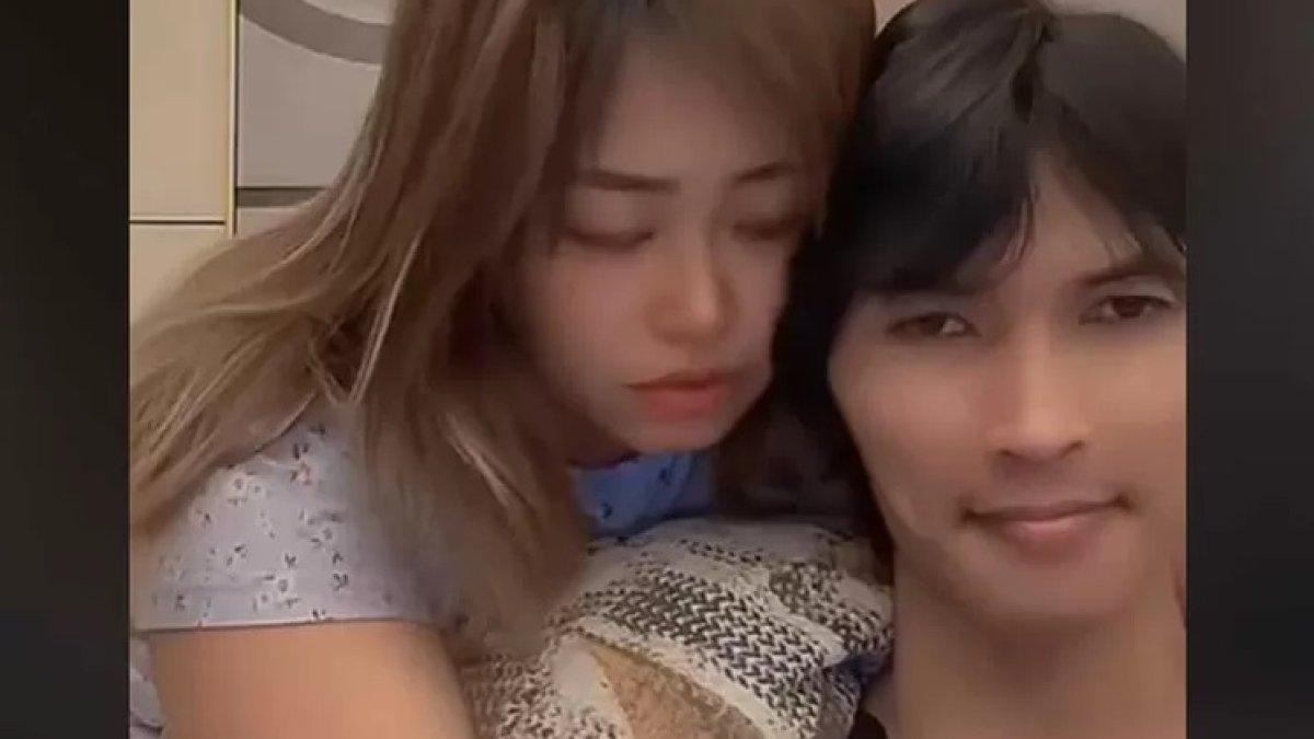 Kemesraan Arya Khan dan Pinkan Mambo
