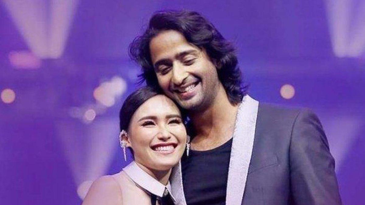 Kemesraan Ayu Ting Ting dengan aktor India Shaheer Sheikh