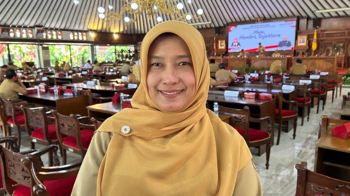 Kepala Disperinaker Klaten Luciana Rina Damayanti
