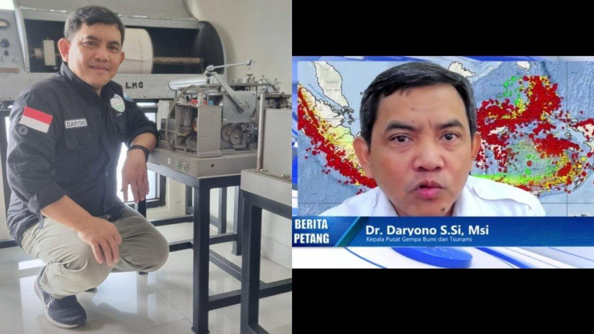Kepala Pusat Gempa bumi dan Tsunami BMKG Daryono