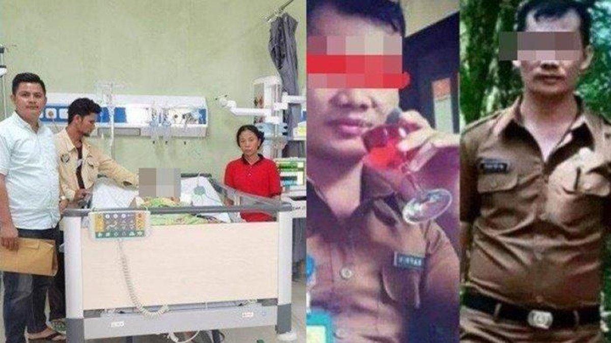 Kepala Sekolah SMK Negeri 1 Siduaori Nias Selatan Safrin Zebua (37) terancam dipecat, sudah dibebastugaskan usai diduga aniaya siswanya hingga tewas