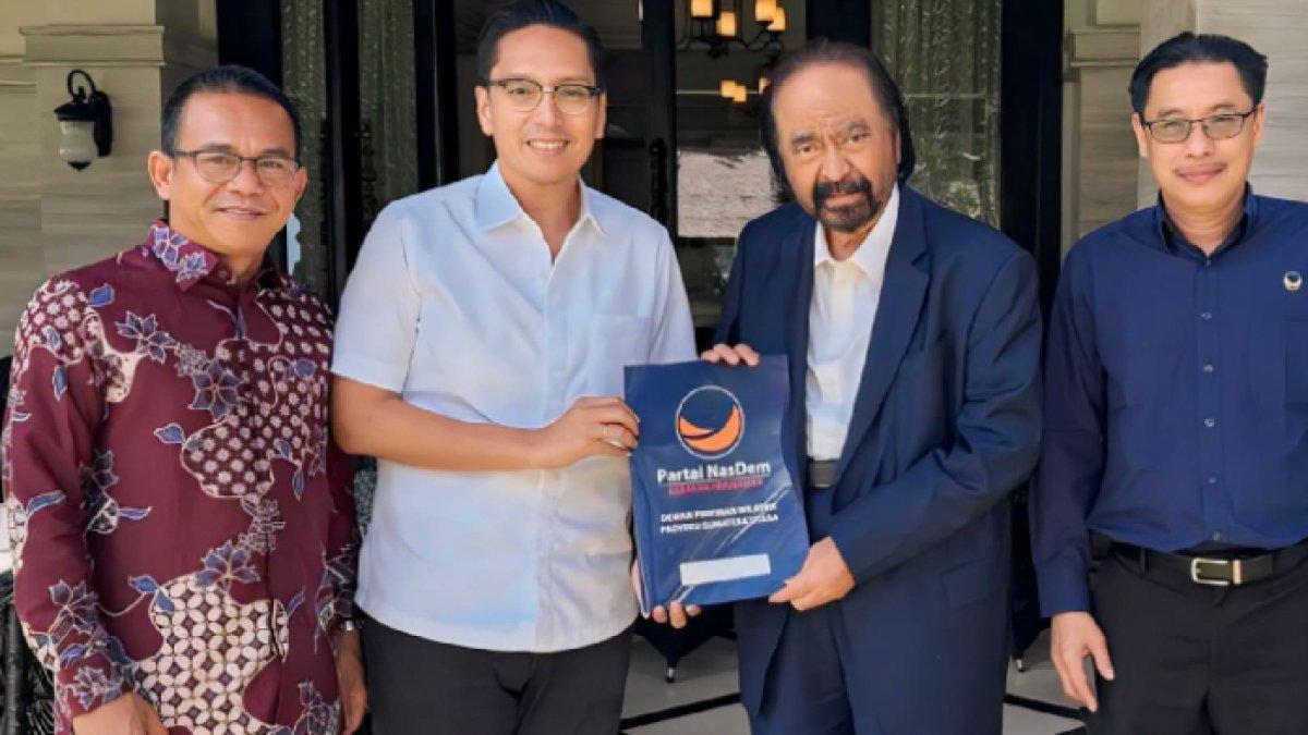 Keponakan Surya Paloh, Rico Waas menang di Pilkada Medan 2024