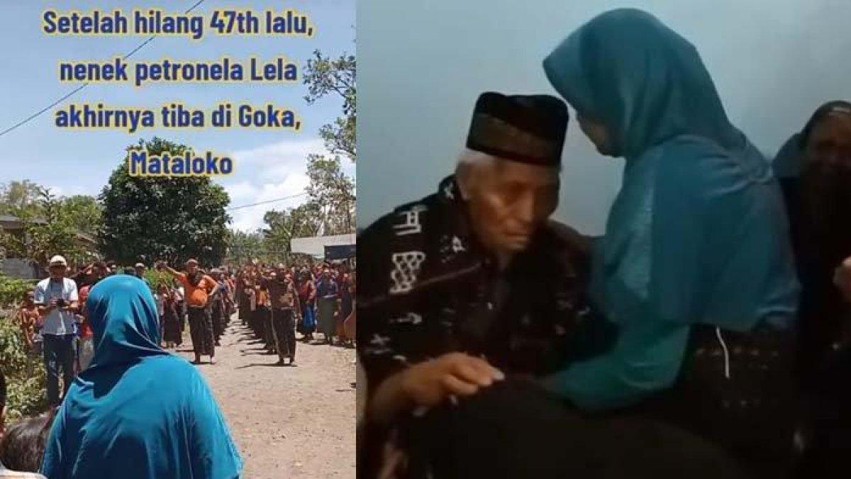 Kepulangan Oma Nela disambut sang ayah yang menanti hingga renta