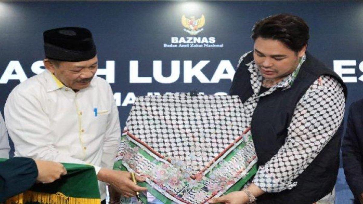 Ketua BAZNAS dan Desainer Ivan Gunawan komitmen dukungan Palestina