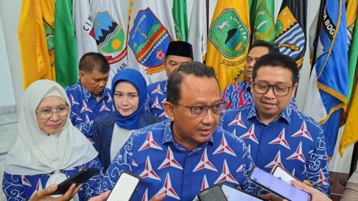 Ketua DPD Partai Demokrat Jawa Barat Anton Sukartono Suratto