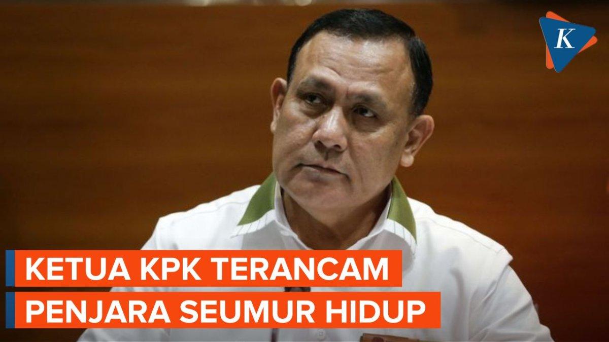 Ketua KPK, Firli Bahuri resmi tersangka kasus pemerasan atas eks Menteri Pertanian