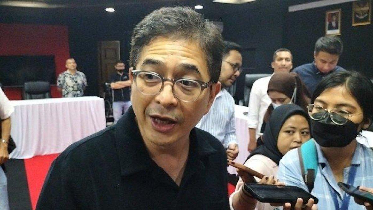 Ketua Tim Pemenangan Nasional (TPN) Ganjar Pranowo dan Mahfud MD, Arsjad Rasjid di Gedung High End, Jakarta, Rabu (1/11/2023).