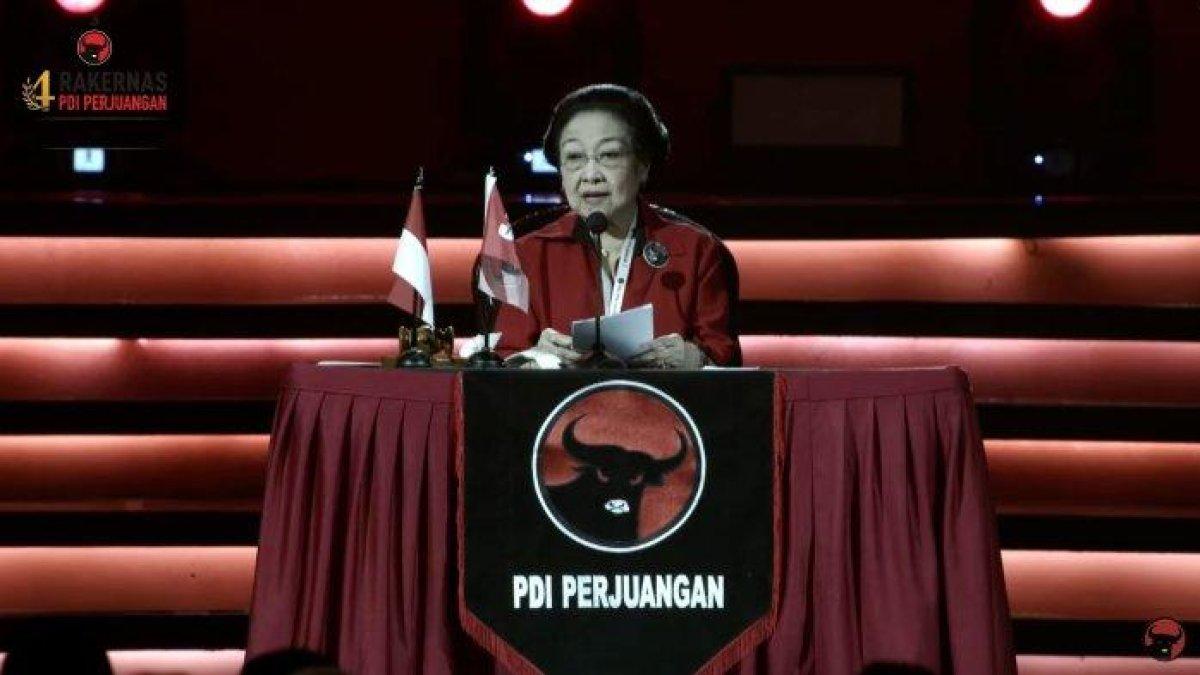 Ketua Umum PDIP, Megawati Soekarnoputri.