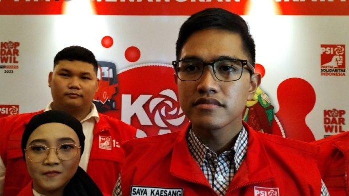 Ketua Umum PSI Kaesang Pangarep menjawab sindiran PKS soal politik 