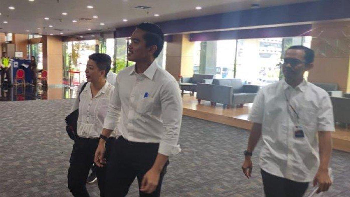 Ketua Umum Partai Solidaritas Indonesia (PSI), Kaesang Pangarep mendatangi Gedung lama Komisi Pemberantasan Korupsi (KPK), Selasa (17/9/2024).