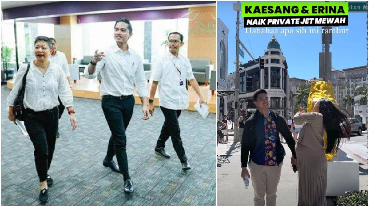 Ketua Umum Partai Solidaritas Indonesia (PSI), Kaesang Pangarep mendatangi Gedung lama Komisi Pemberantasan Korupsi (KPK), Selasa (17/9/2024).