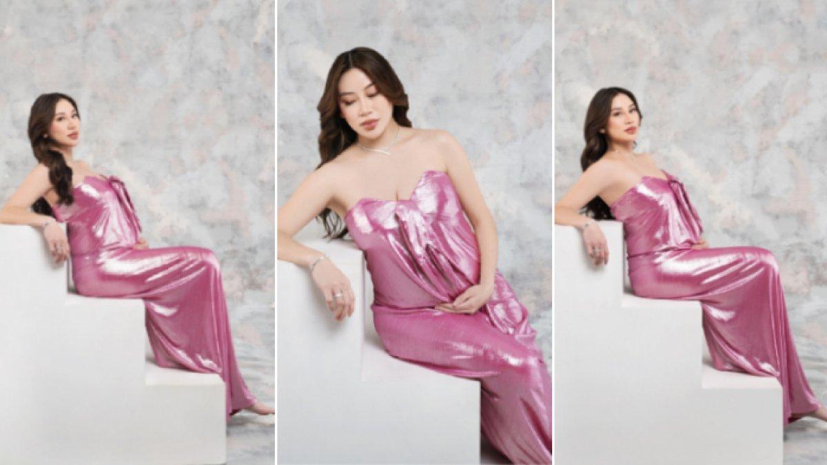 Kezia Toemion istri Aditya Trihatmanto cucu Soeharto pamer foto maternity jelang melahirkan anak kedua.