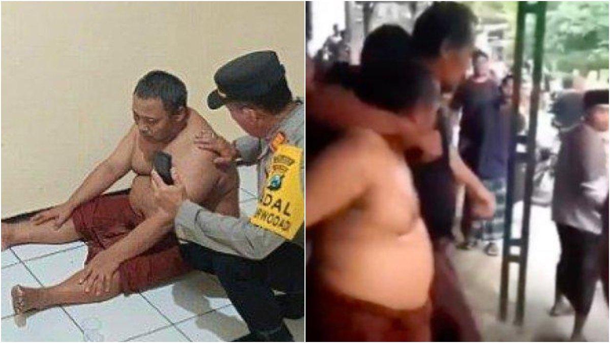 Khoiri alias Satir bunuh menantu yang hamil 7 bulan di Purwodadi.
