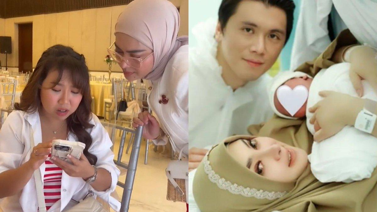 Kiky Saputri kaget lihat wajah anak Syahrini dan Reino Barack