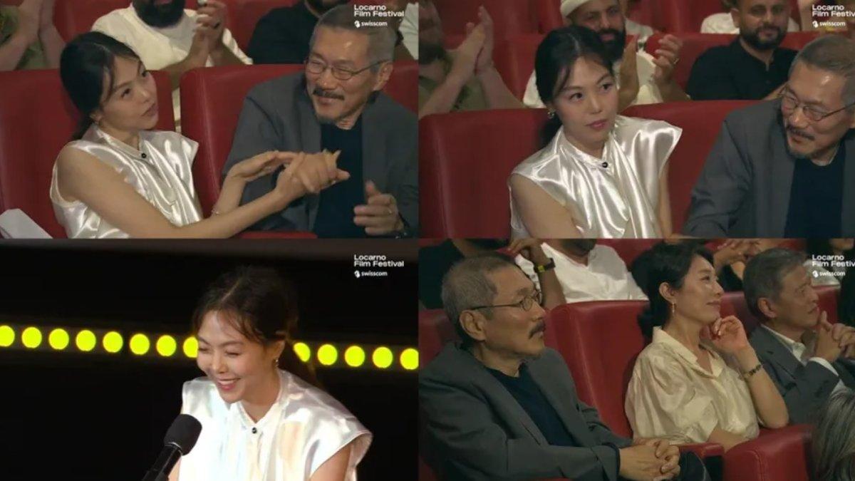 Kim Min Hee pamer kemesraan dengan sutradara beristri.