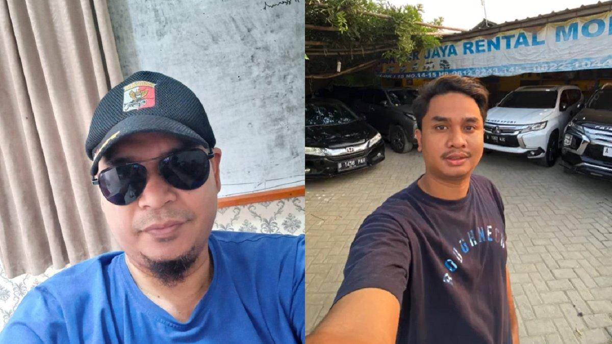 (Kiri) Ilyas Abdurrahman bos rental mobi - (Kanan) Putra Ilyas, Agam