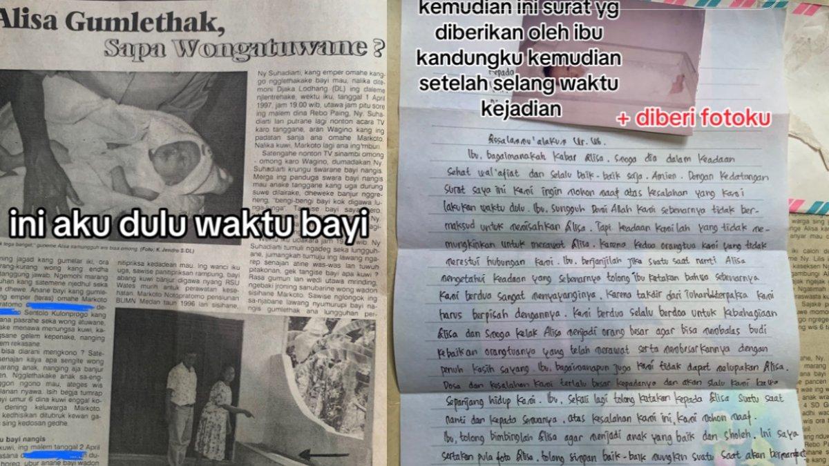 Kisah Alisa mencari ibu kandungnya