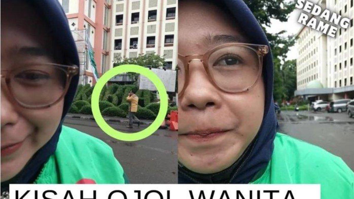 Kisah Driver Ojol Wanita Tak Sengaja Bertemu Mantan Dosen tapi Malu Menyapa