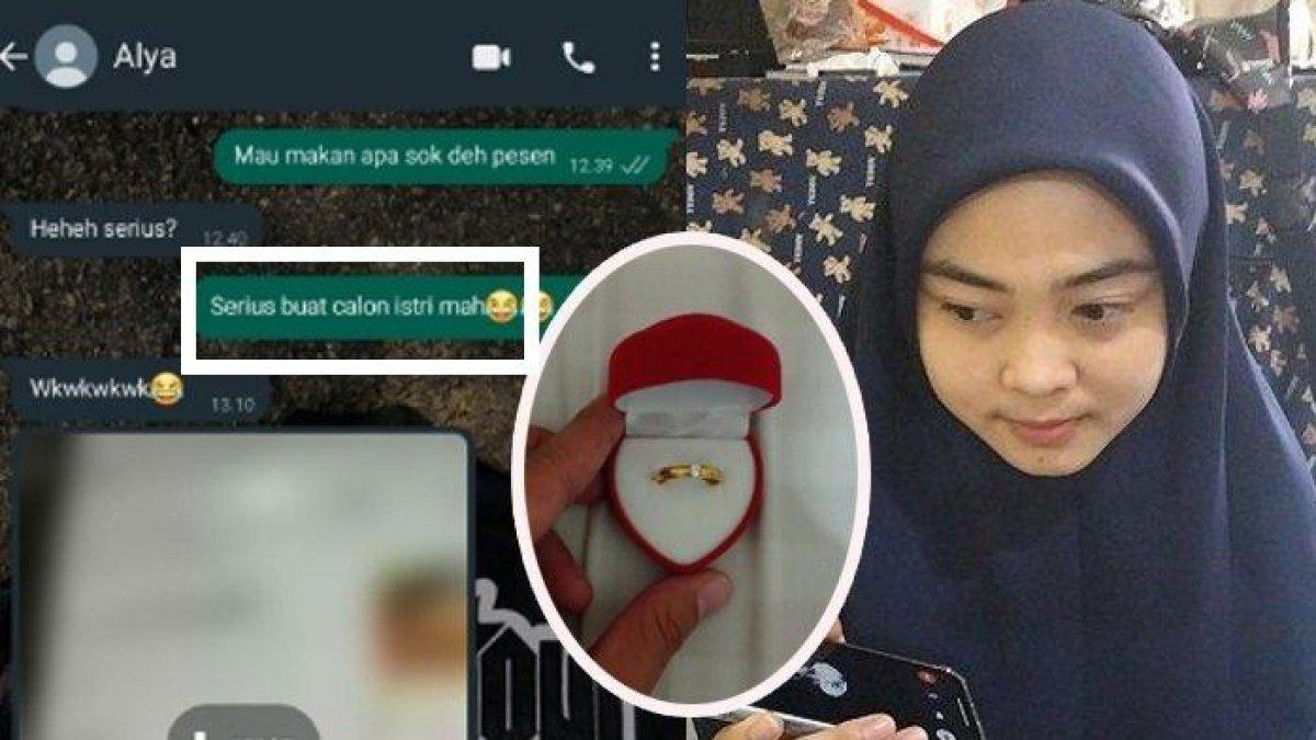 Kisah Kasih Tak Sampai Pelaku Teror Order Fiktif Ojek Online di Depok, Alya Terima Cincin dari Wahyu
