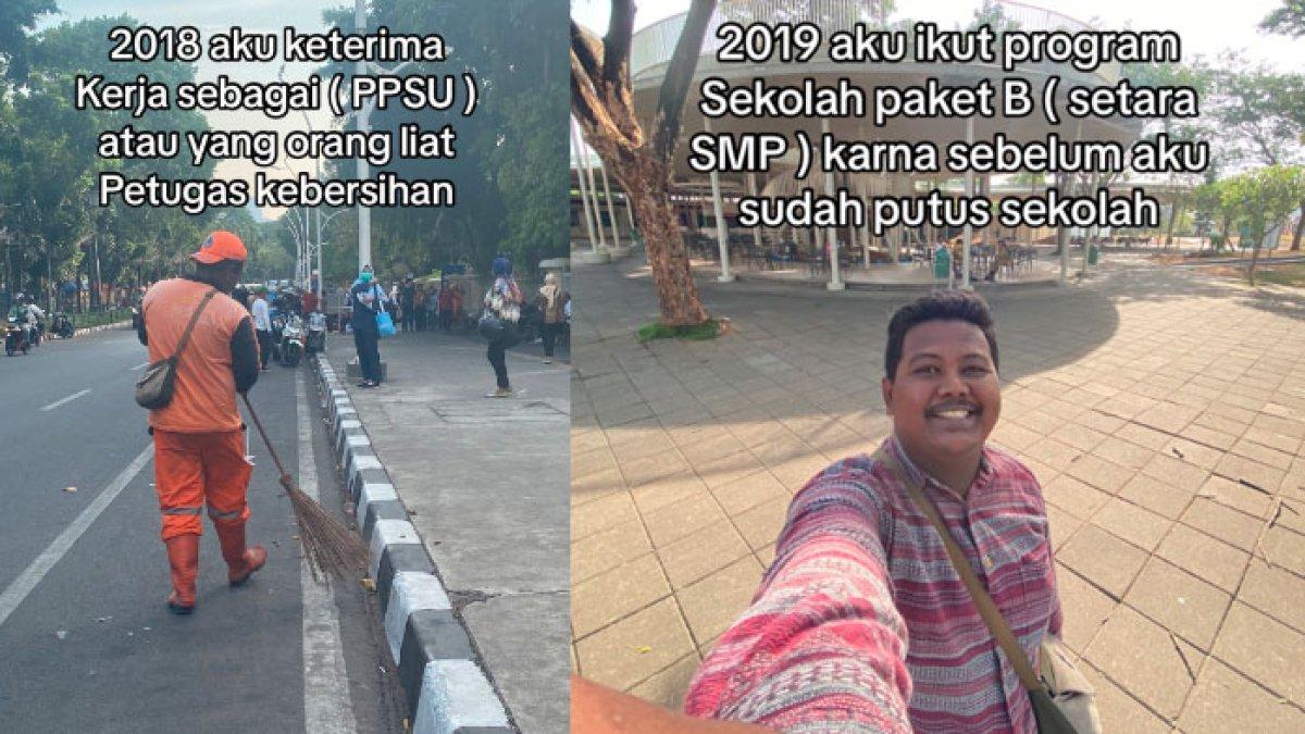 Kisah Yoga petugas PPSU bisa beli iPhone