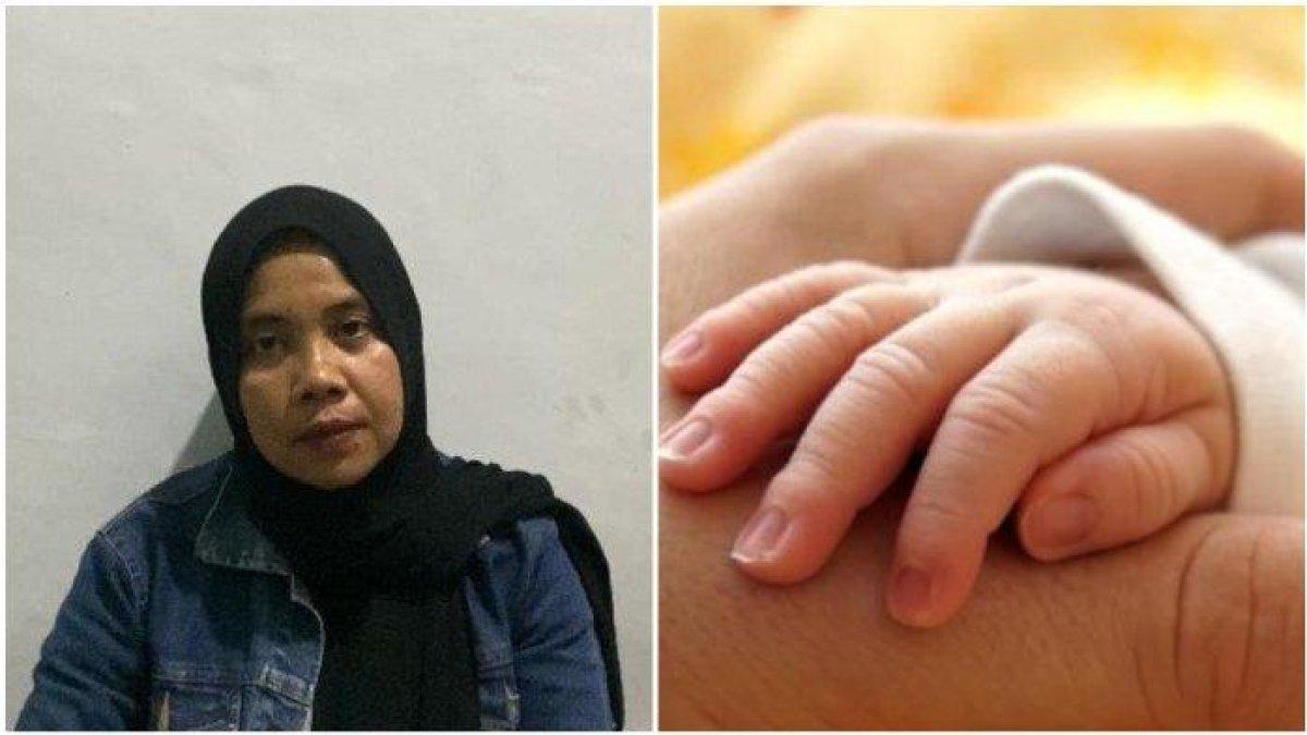 Siti Mauliah (37), seorang ibu asal Kecamatan Ciseeng, Kabupaten Bogor mengklam anaknya tertukar saat di rumah sakit, Kamis (10/8/2023). Ilustrasi bayi (kanan)