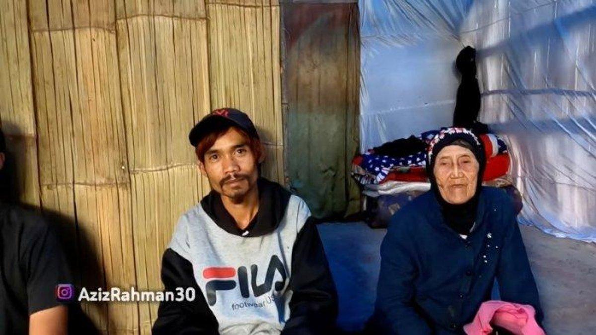 Kisah cinta Abeh (kiri) dan Mak Iin (kanan) nenek 70 tahun di Bandung, pasutri terpaut usia 41 tahun