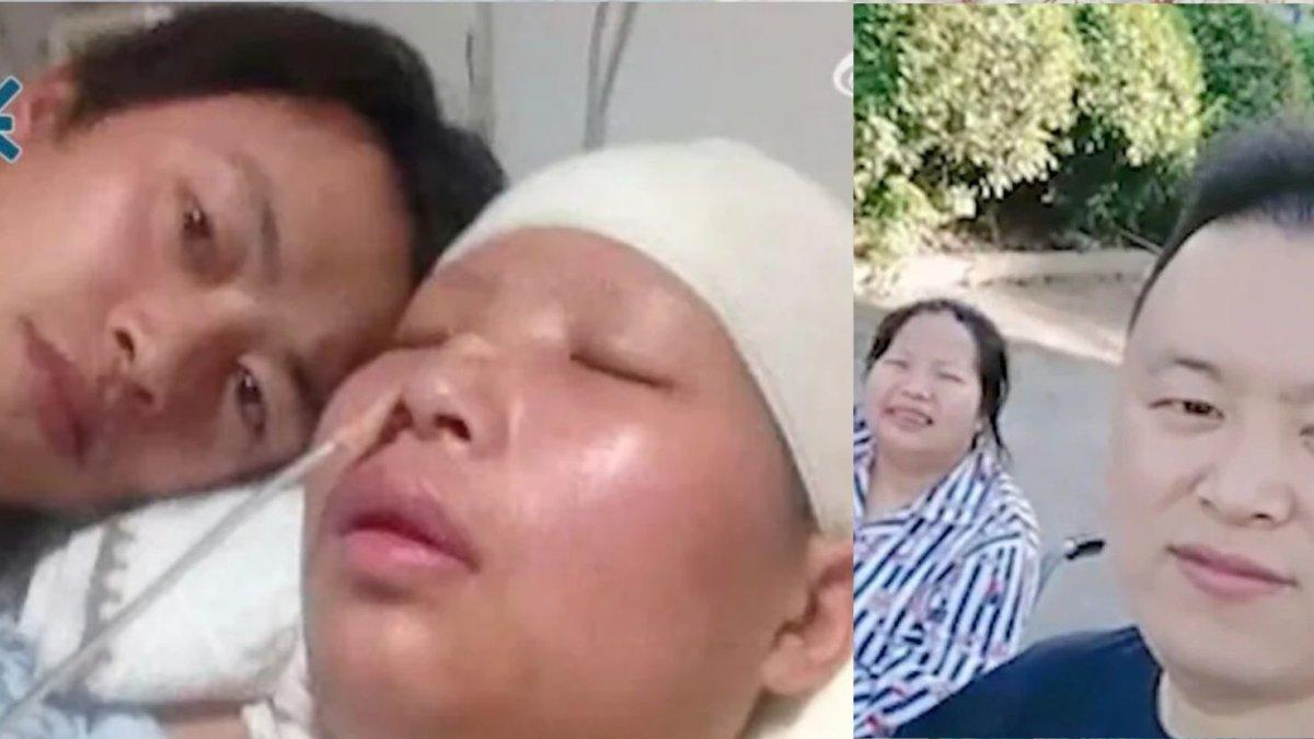 CINTA TANPA SYARAT - Foto pasutri dari China, diolah dari worldofbuzz.com, Rabu (25/6/2025). Kisah pasturi dari China, bukti cinta tanpa syarat. Sang istri ber-IQ seperti bocah seletah kecelakaan tapi suami tetap setia.