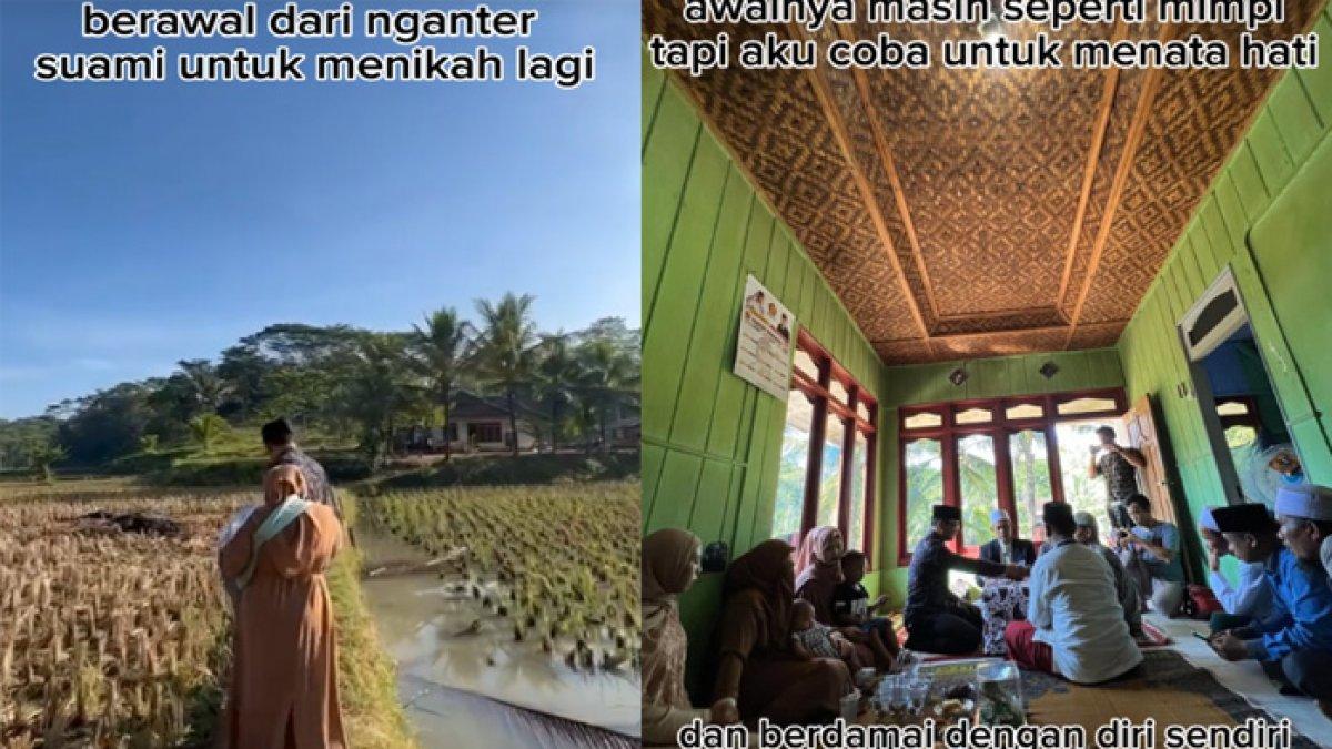 Kisah istri pertama antarkan suami nikah lagi, bantu pilihkan mas kawin