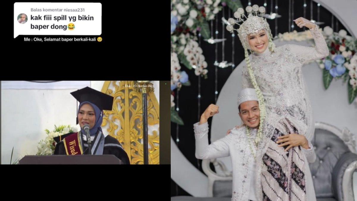 Kisah wisudawan terbaik dinikahi dosen tiga hari pasca wisuda