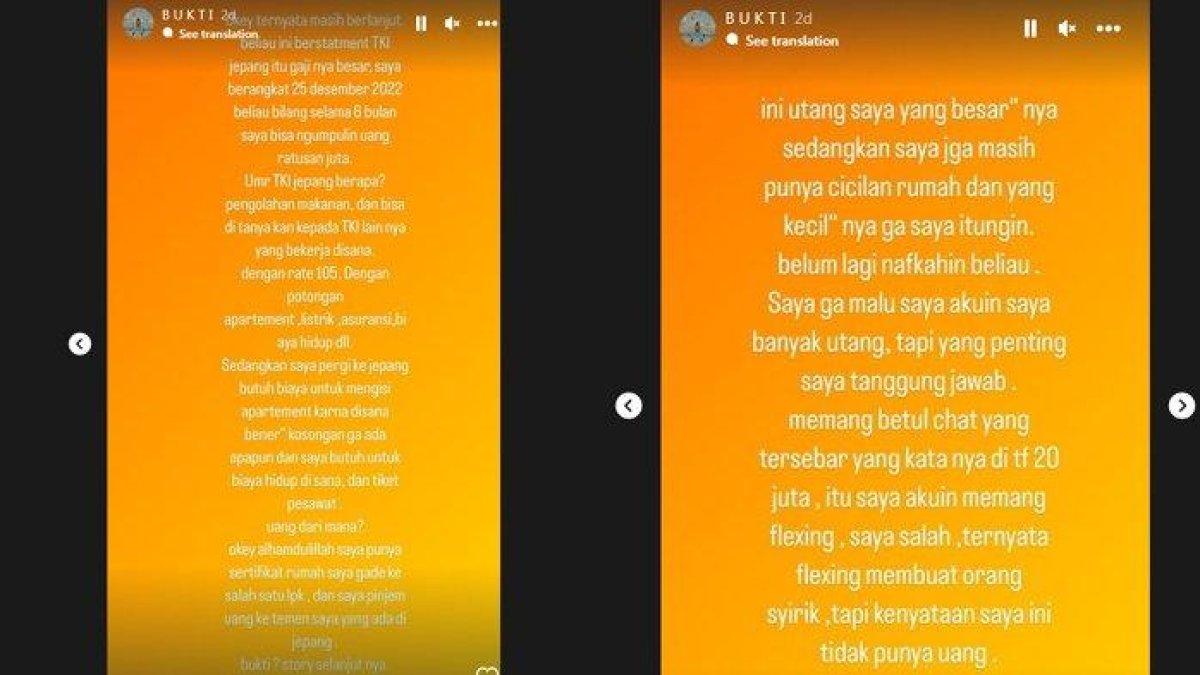 Klarifikasi SL soal isu perselingkuhannya
