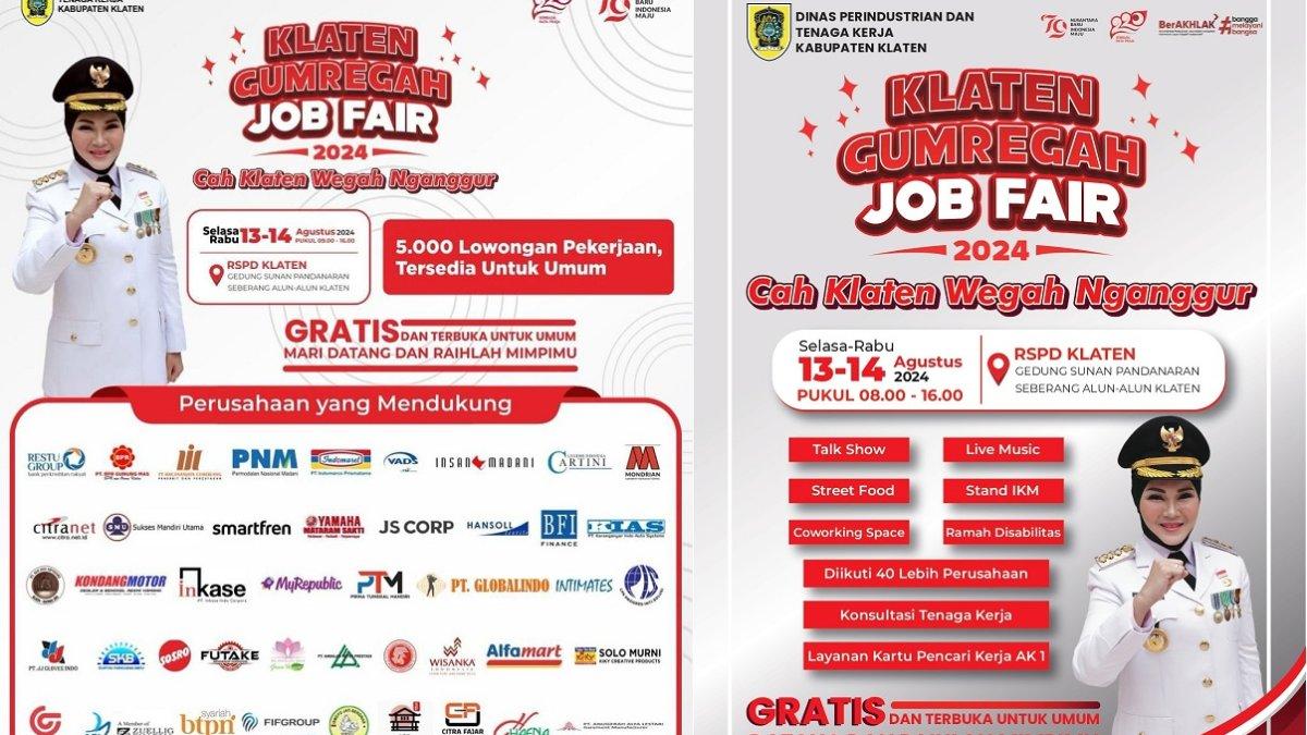 Klaten Gumregah Job Fair 2024 
