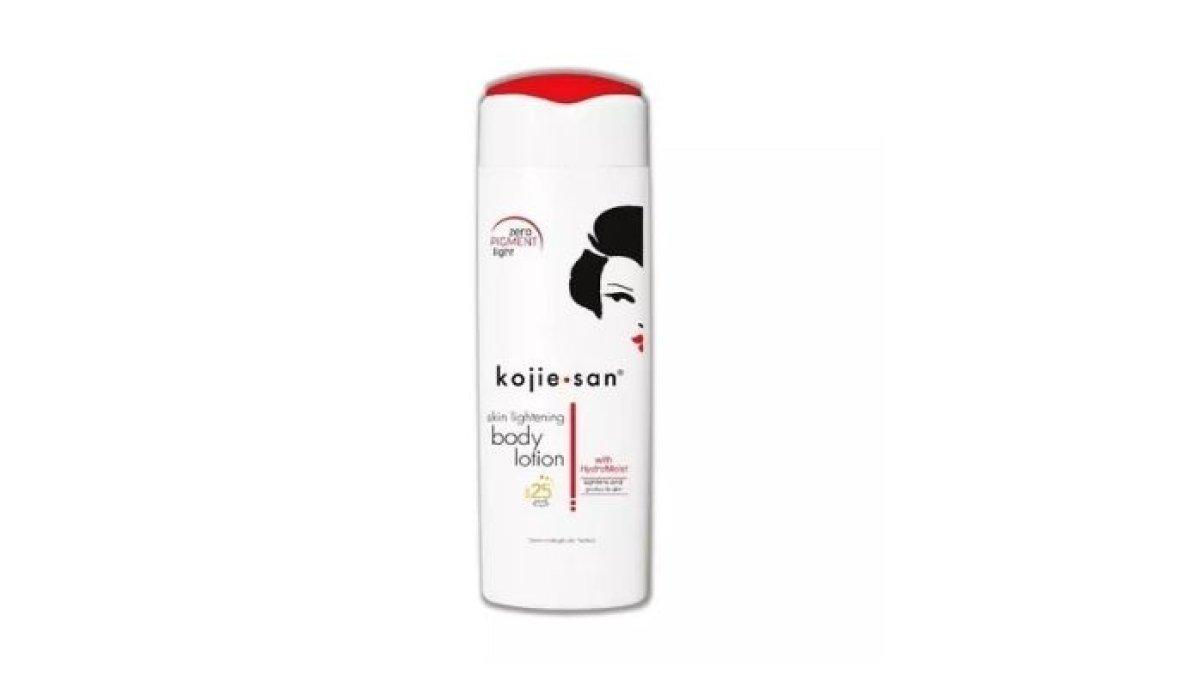 HANDBODY PENCERAH KULIT - Foto produk Kojie San Body Lightening Lotion SPF 25, diolah dari kojiesanindonesia.com, Selasa (4/3/2025). Berikut rekomendasi handbody pencerah kulit yang mengandung SPF.