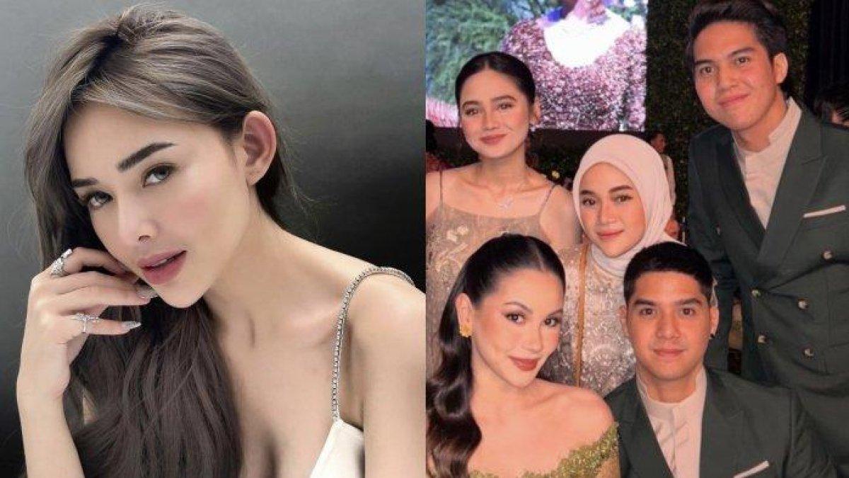 Kolase Amanda Manopo, El Rumi gandeng Syifa Hadju ke pernikahan Thariq Halilintar dan Aaliyah