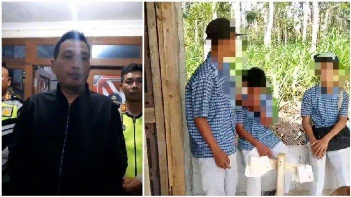 Kolase Wakapolresta Cilacap, AKBP Arif Fajar Satria memberikan keterangan terkait kasus bullying disertai kekerasan fisik yang melibatkan siswa SMP di Cimanggu, Cilacap, Jawa Tengah. Pelaku anak yang berhadapan dengan hukum telah ditangkap untuk dilakukan pemeriksaan.