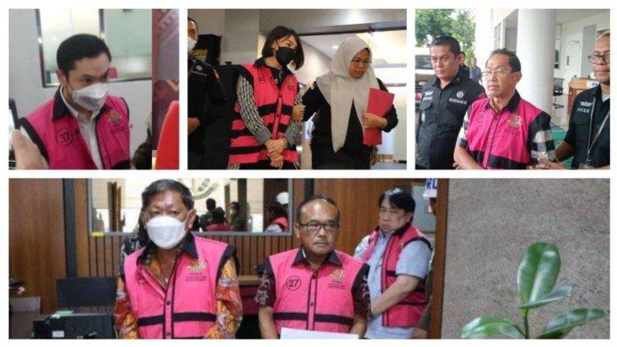 Kolase foto Harvey Moeis, Helena Lim, Pengusaha timah asal Bangka, Tamron alias Aon (TN), eks Direktur Utama (Dirut) PT Timah, M Riza Pahlevi Tabrani (MRPT). Mereka merupakan tersangka korupsi tata niaga komoditas timah wilayah Izin Usaha Pertambangan (IUP) PT Timah yang ditangani Kejaksaan Agung jadi sorotan. - Inilah ancaman hukuman Harvey Moeis karena terlibat dalam kasus dugaan korupsi timah dan merugikan negara sebesar Rp271 triliun.