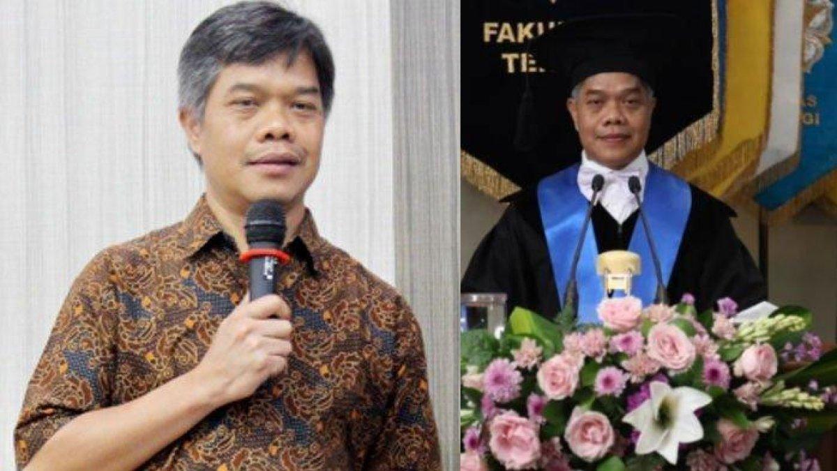 Kolase foto Sarjiya, Guru Besar UGM yang nangis minta maaf sang adik putus sekolah