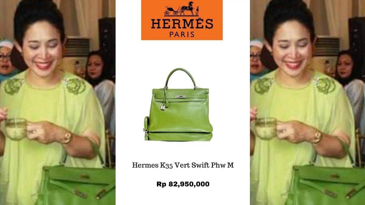 Koleksi tas Hermes milik Titiek Soeharto 7