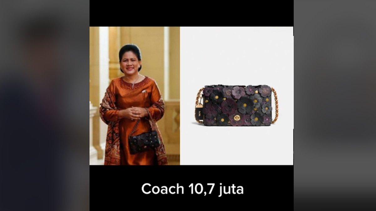 Koleksi tas Iriana Jokowi dari Coach