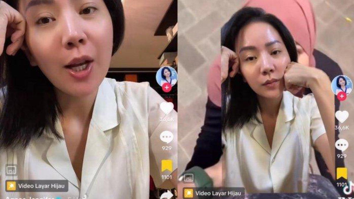 Komentar pedas Agnes Jennifer untuk Tiktokers Oklin Fia