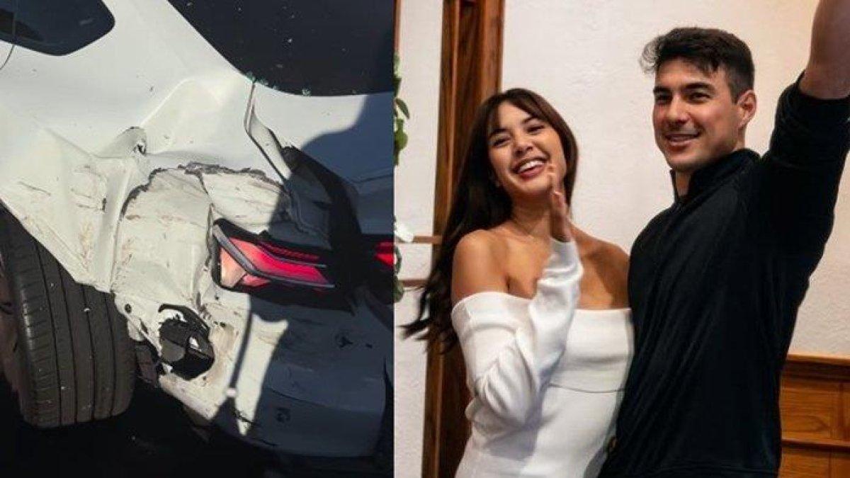 Kondisi Aurelie Moeremans setelah alami kecelakaan Bersama Tyler Bigenho di Amerika Serikat
