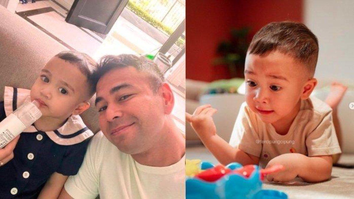 Kondisi Rayyanza drop, Raffi Ahmad bantah karena syuting acara sahur.