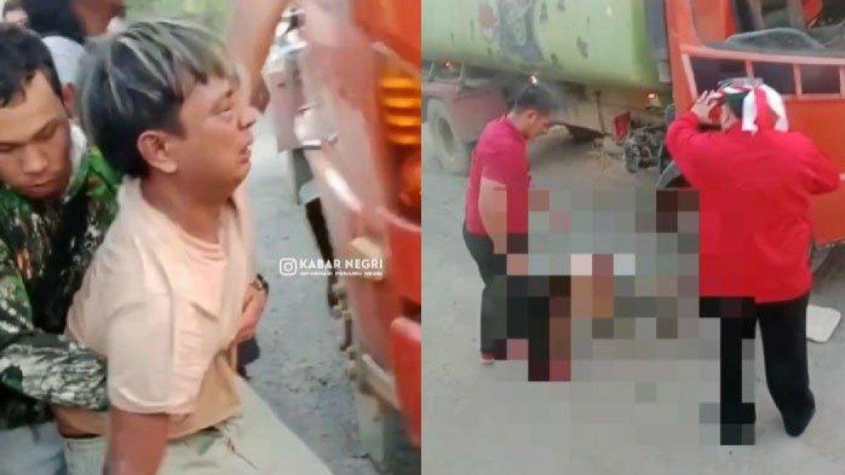 Kondisi Sopir Truk Syok Dianiaya Ajudan Bupati Kutai Barat, Oleng Tak Bisa Berdiri Usai Ditendang