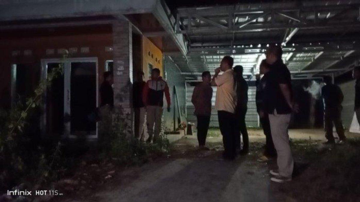 Kondisi TKP pembunuhan ibu dan anak di Subang