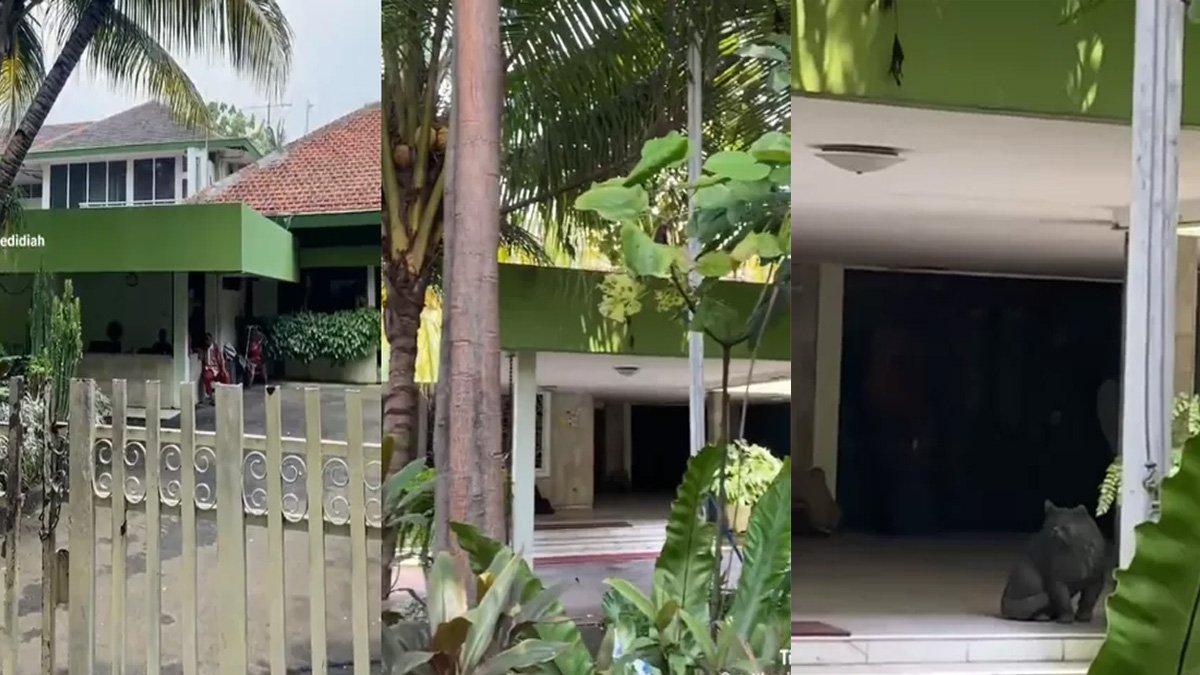 Kondisi rumah Cendana kini tak berpenghuni, dulu jadi saksi kejayaan Soeharto.