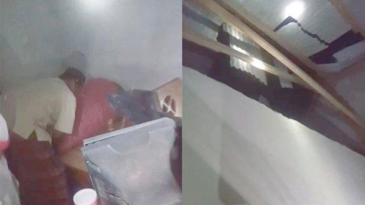 Kondisi rumah Galez Catur Pratama Lampung Tengah, yang tewas tersambar petir